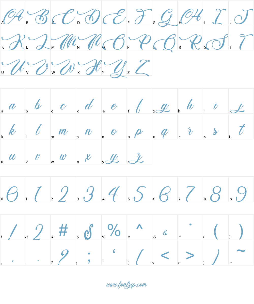 Weather Sunday - Personal Use Font Character